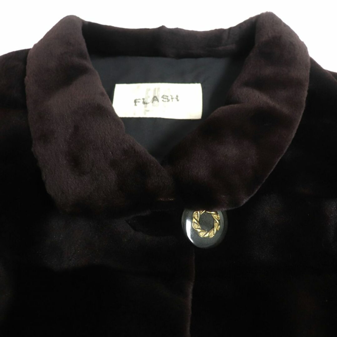 MOONBAT 美品▽MOONBAT ムーンバット MINK シェアードミンク 本毛皮
