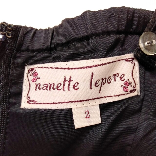 Nanette Lepore(ナネットレポー)のnanette lepore　バレリーナ柄ティアードドレス レディースのワンピース(ひざ丈ワンピース)の商品写真