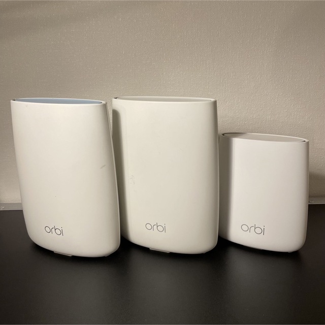 NETGEAR orbi メッシュWiFiルーター 3台セット - PC周辺機器
