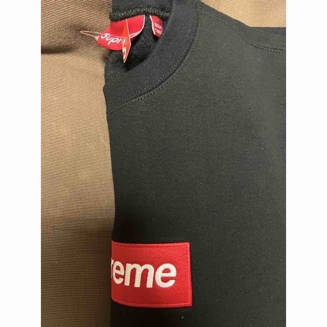 Supreme(シュプリーム)のSupreme Box Logo Crewneck Black LARGEサイズ メンズのトップス(スウェット)の商品写真