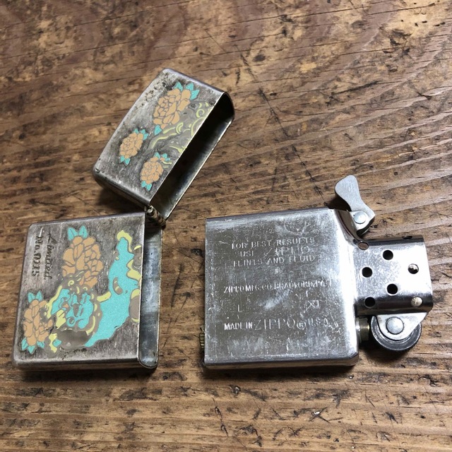 ZIPPO 唐獅子牡丹 3