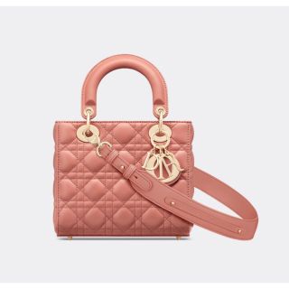 クリスチャンディオール(Christian Dior)の新品 LADY DIOR MY ABCDIOR スモールバッグ ピンク(ハンドバッグ)