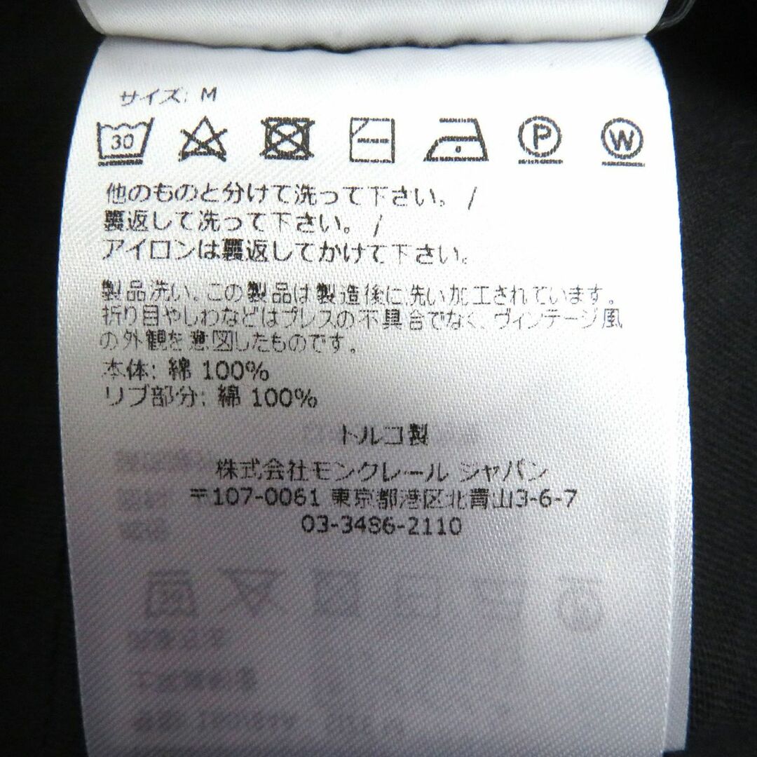 MONCLER - 美品□22SS MONCLER/モンクレール ロゴワッペン クルー