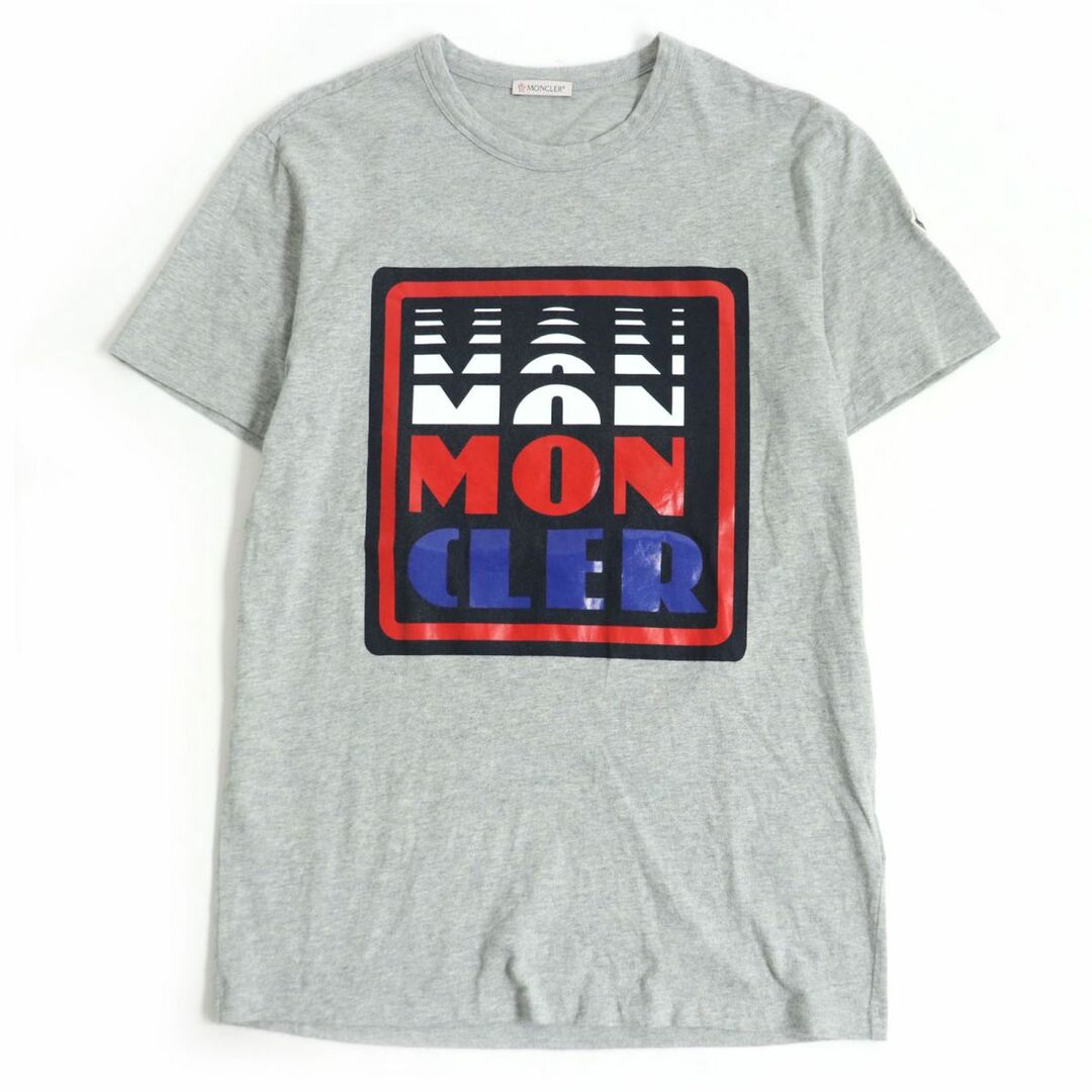 美品□20SS MONCLER/モンクレール MAGLIA T-SHIRT ロゴワッペン ...