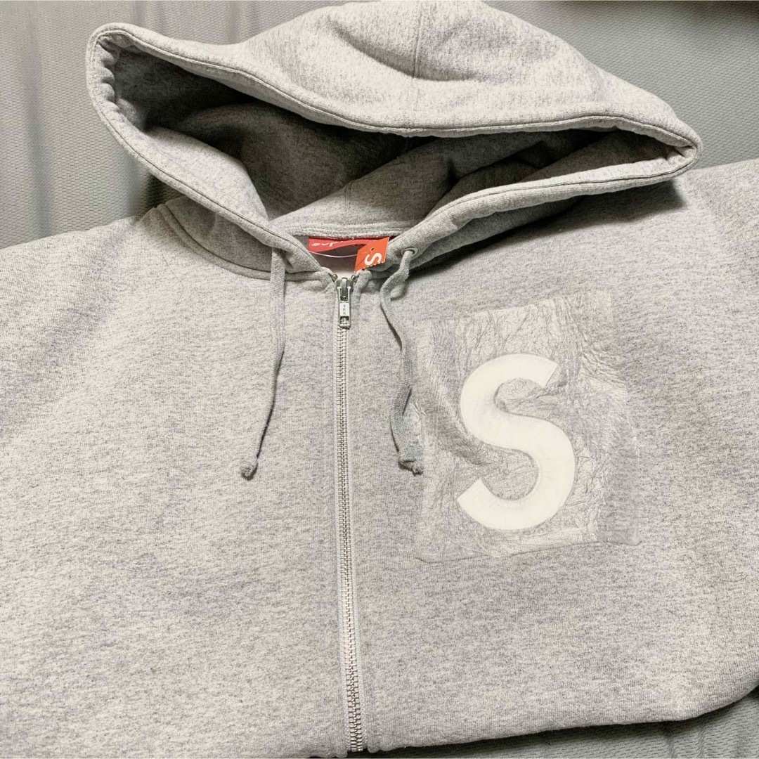 Supreme S Logo Hooded Sweatshirt Sロゴ グレー