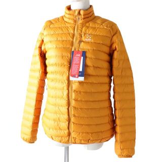 ホグロフス(Haglofs)の【ドンドン見直し】未使用品◇定価31900円 ホグロフス 604103 ESSENS MIMIC JACKET Pertex生地 中綿入 ZIPUP ジャケット オレンジ系 M(その他)