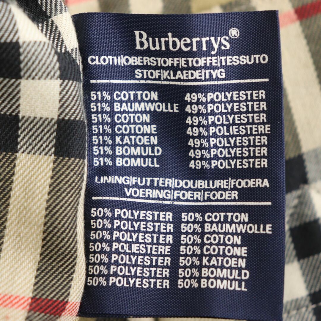 BURBERRY   良品◇イングランド製 Burberrys バーバリー ヴィンテージ