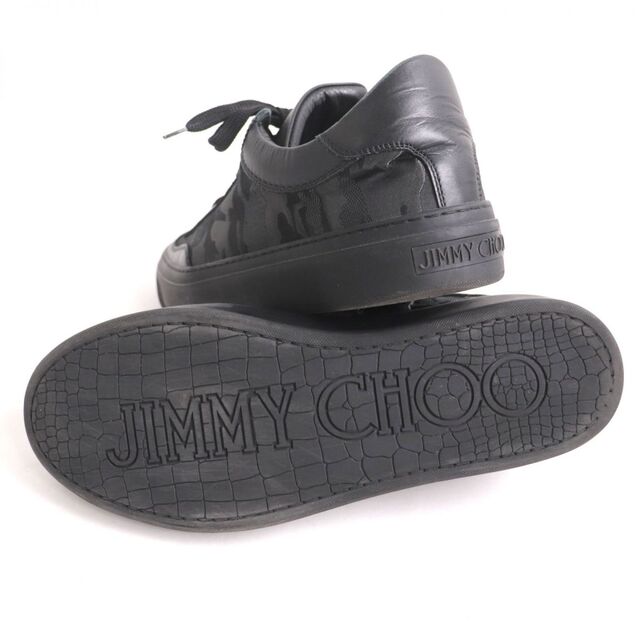 JIMMY CHOO - 美品◇JIMMY CHOO ジミーチュウ ACE カモフラ ロゴ