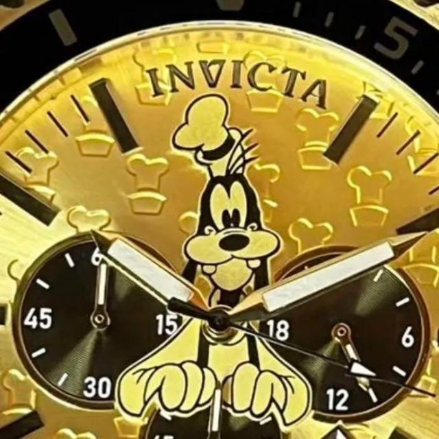 【グーフィー！】Disney/INVICTA/新品未使用/メンズ腕時計/激レア