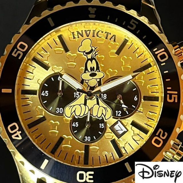 【グーフィー！】Disney/INVICTA/新品未使用/メンズ腕時計/激レア