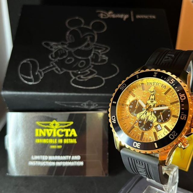 INVICTA - 【グーフィー！】Disney/INVICTA/新品未使用/メンズ腕時計 ...