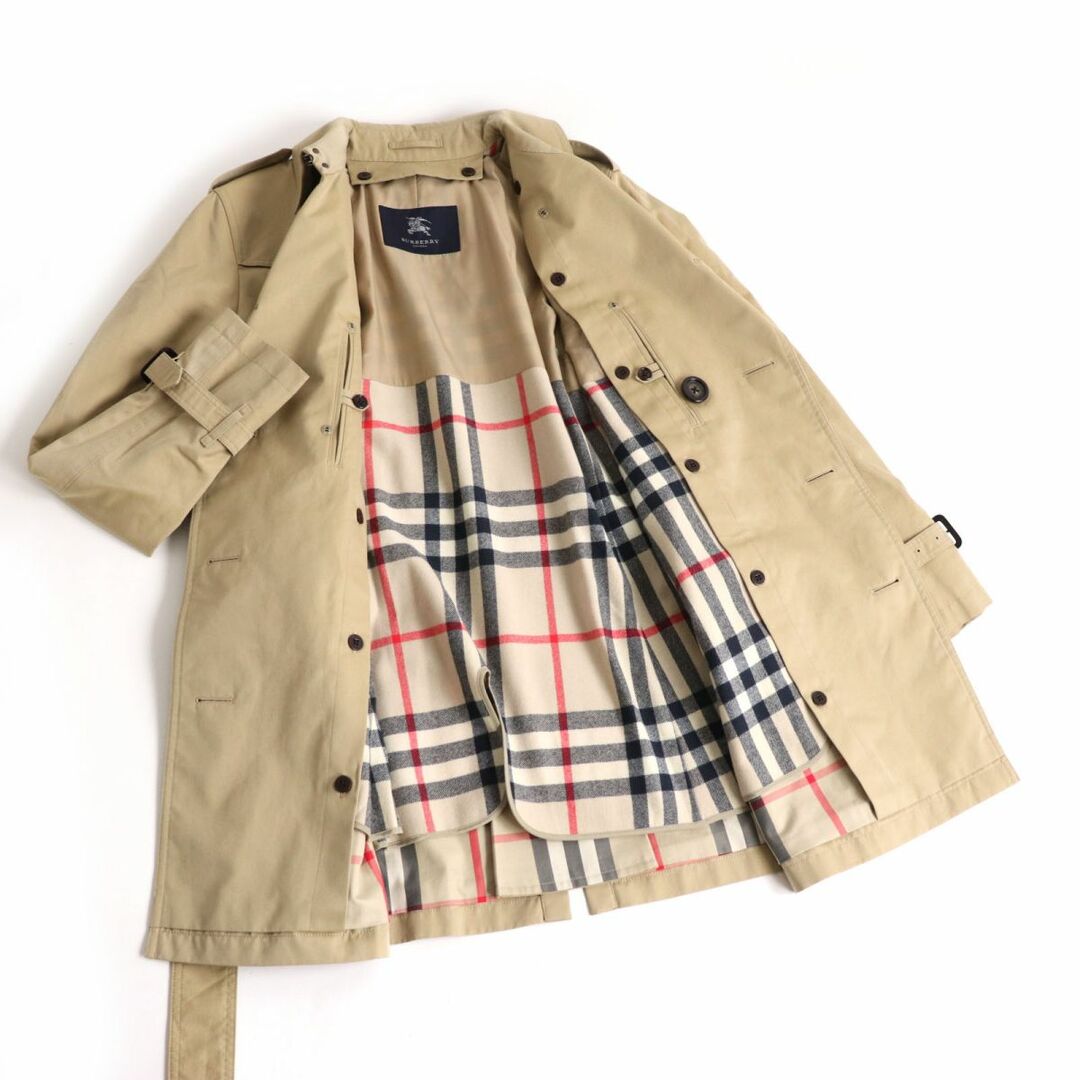 BURBERRY - 美品□バーバリーロンドン ウールライナー付き 裏地ノバ