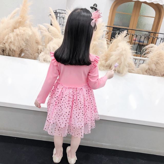 子供 ワンピース 春秋冬 120 キッズ/ベビー/マタニティのキッズ服女の子用(90cm~)(ワンピース)の商品写真