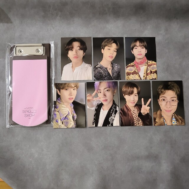 ナチュラ BTS MAGIC SHOP ミニクリップボード付属品 トレカ ジョングク