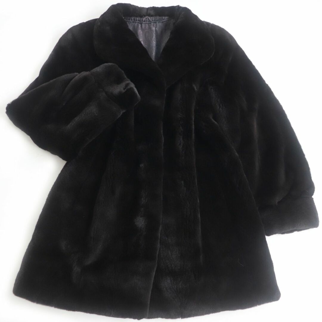 サガミンク SAGA MINK コート ミンクファー シェアードミンク 毛皮-