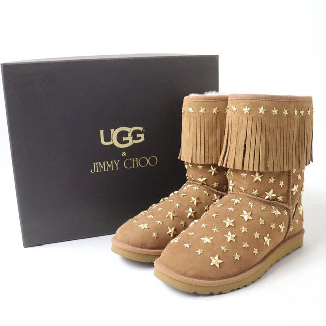 UGG×JIMMY CHOO ムートンブーツ　23cm