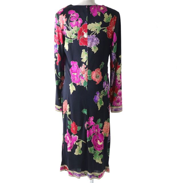 極美品◇正規品 LEONARD レオナール 花柄 フラワープリント