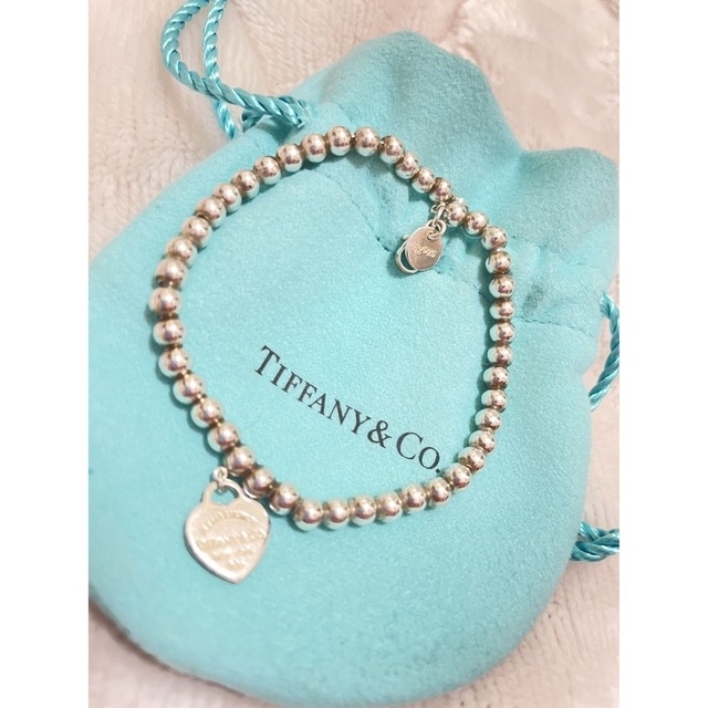 Tiffany ハートタグビーズブレスレット 2