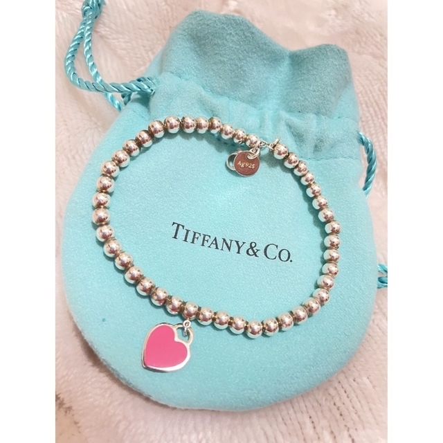 Tiffany ハートタグビーズブレスレット 1