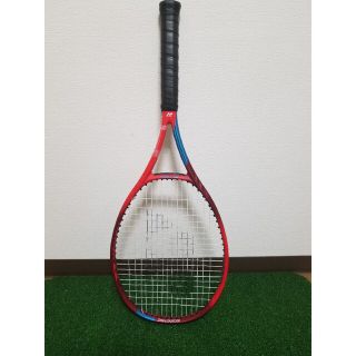 ヨネックス(YONEX)のYONEX VCORE98(ほぼ新品)ガットステンシル付(テニス)