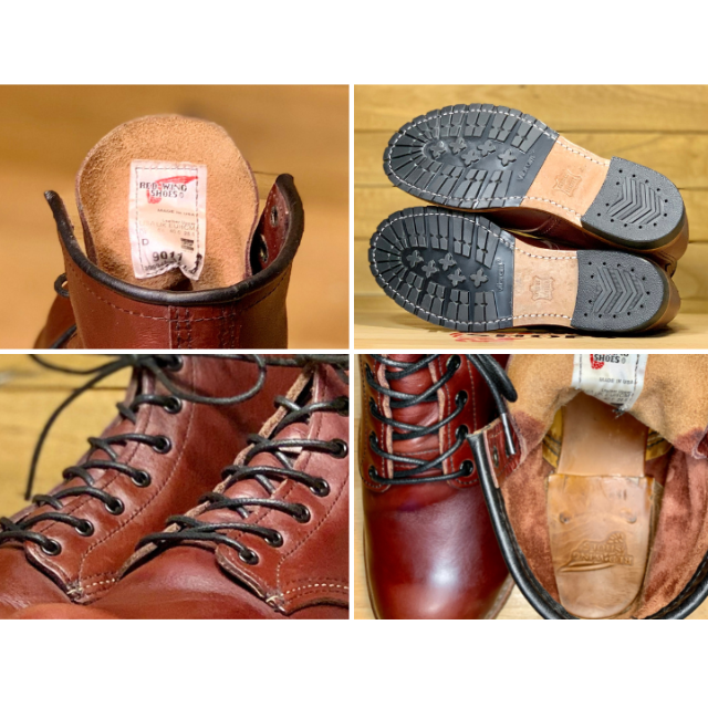 REDWING(レッドウィング)の9011良品7.5D／レッドウィングベックマンブラックチェリー9411ブーツ メンズの靴/シューズ(ブーツ)の商品写真