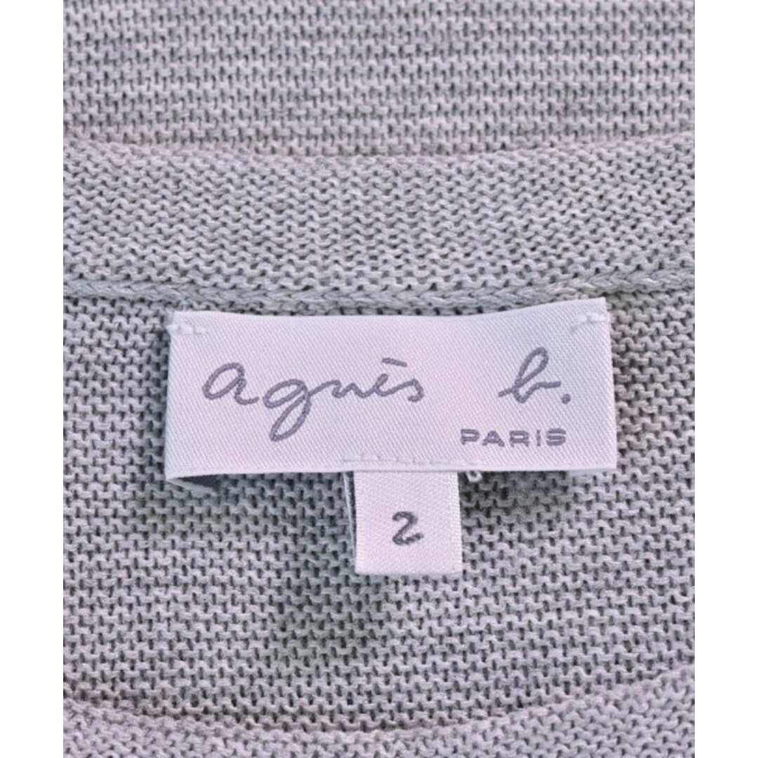 agnes b.(アニエスベー)のAgnes b. アニエスベー ニット・セーター 2(M位) グレー 【古着】【中古】 レディースのトップス(ニット/セーター)の商品写真