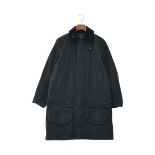 バーブァー(Barbour)のBarbour バブアー ステンカラーコート 34(XS位) カーキ 【古着】【中古】(ステンカラーコート)