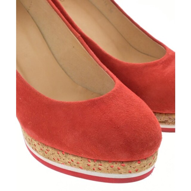 PEDDER RED(ペダーレッド)のPEDDER RED ペダーレッド パンプス 38(24.5cm位) 赤 【古着】【中古】 レディースの靴/シューズ(ハイヒール/パンプス)の商品写真