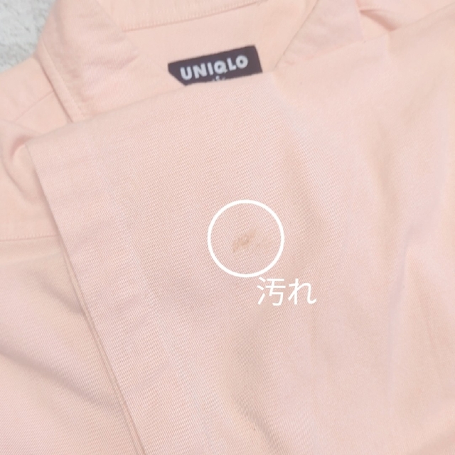 UNIQLO(ユニクロ)の❤ユニクロ★ライトオレンジ半袖シャツ ★配送無料●値引不可●即購入 メンズのトップス(シャツ)の商品写真