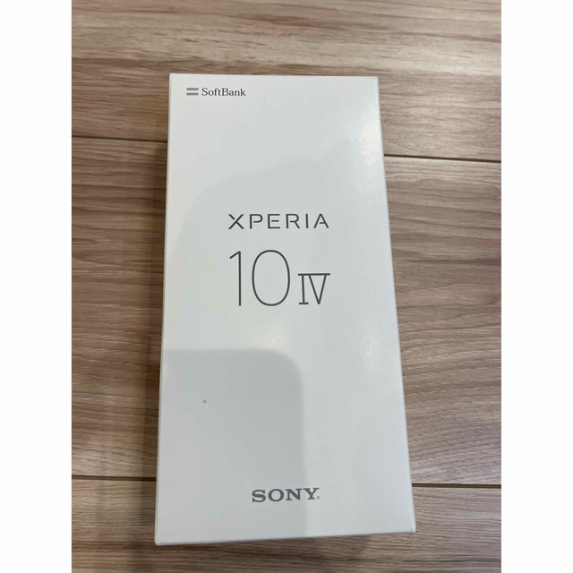 スマホ家電カメラ【新品未使用】SONY Xperia 10 IV A202SO ホワイト