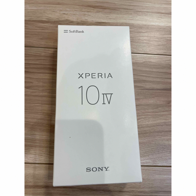 Xperia(エクスペリア)の【新品未使用】SONY Xperia 10 IV A202SO ホワイト スマホ/家電/カメラのスマートフォン/携帯電話(スマートフォン本体)の商品写真