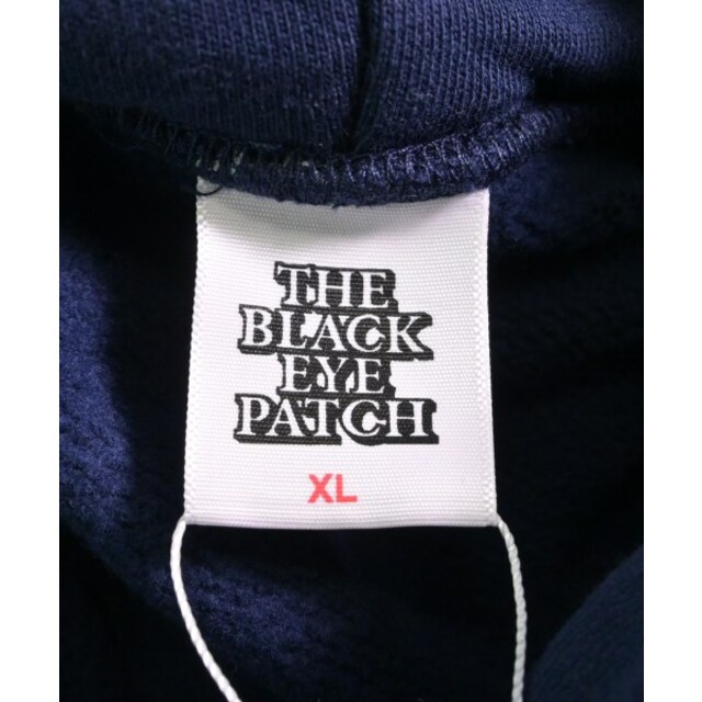 BLACK EYE PATCH パーカー XL 紺x白(総柄) 2