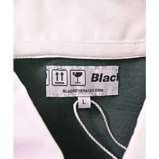 BLACK EYE PATCH ポロシャツ L 緑x黄xエンジ等 【古着】【中古】 - 2
