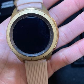 ギャラクシー(Galaxy)のGALAXY Watch  ベルト変色あり(その他)