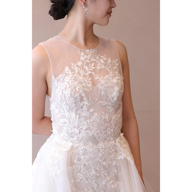 Vera Wang - モニークルイリエ 2way ウェディングドレスの通販 Vera Wang - モニークルイリエ 2way ウェディングドレスの通販