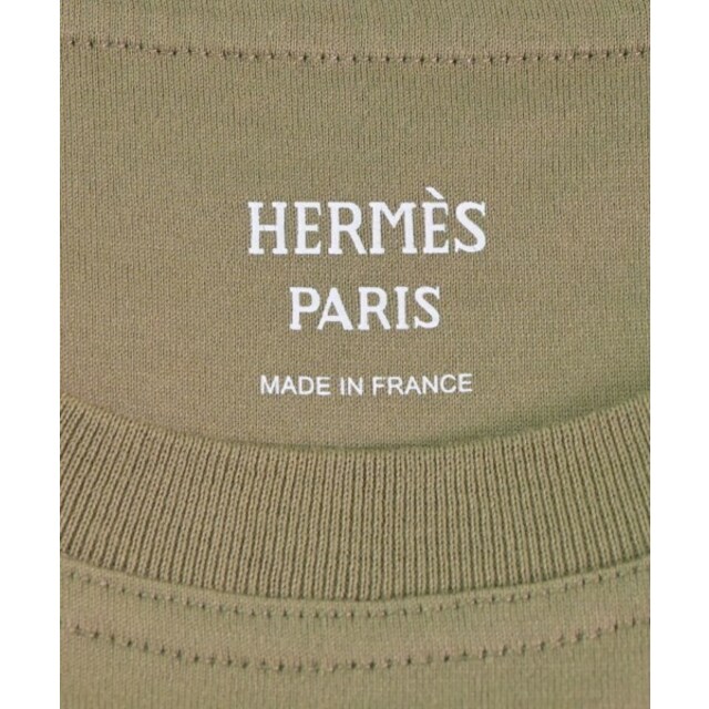 Hermes(エルメス)のHERMES エルメス ワンピース 34(XS位) カーキ 【古着】【中古】 レディースのワンピース(ひざ丈ワンピース)の商品写真