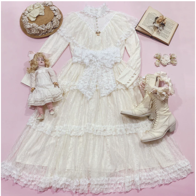 épine ミニワンピース epine エピヌ square neck flower onepiece ミニワンピース