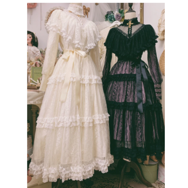 GUNNE SAX(ガニーサックス)のLeFlaconル フラコン Tears from the Victorian　 レディースのワンピース(ロングワンピース/マキシワンピース)の商品写真