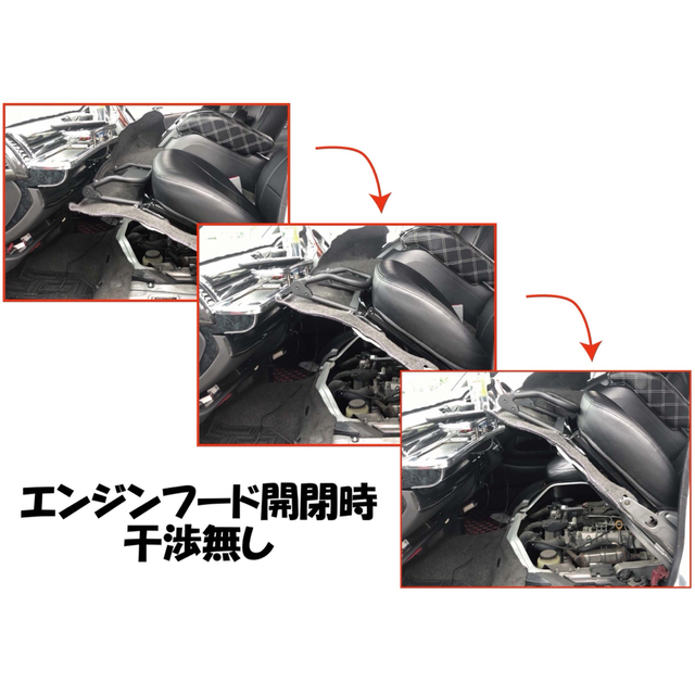 ハイエース 200系 運転席 助手席用 フットレスト セット販売 車中泊