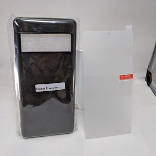 最終値下げ！googleピクセル6Pro　ブラック(保護フィルム+398円)(Androidケース)