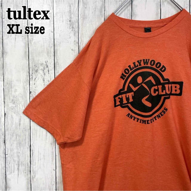 tultex メキシコ製 薄手 半袖tシャツ オレンジ ビッグシルエット 古着 メンズのトップス(Tシャツ/カットソー(半袖/袖なし))の商品写真