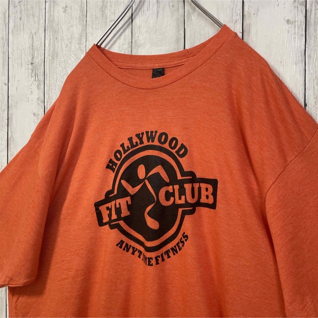 tultex メキシコ製 薄手 半袖tシャツ オレンジ ビッグシルエット 古着 メンズのトップス(Tシャツ/カットソー(半袖/袖なし))の商品写真