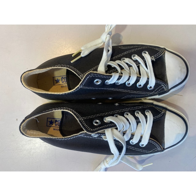 CONVERSE(コンバース)の80s USA製 コンバース オールスター 黒 25センチ 新品 メンズの靴/シューズ(スニーカー)の商品写真