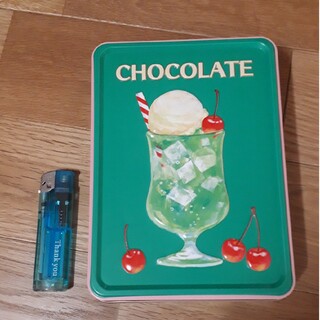 チョコレート(chocolate)のメリー　空き缶(小物入れ)