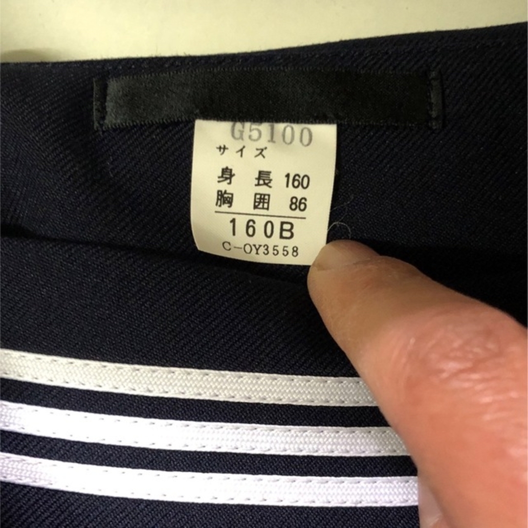 女子学生服　セーラー服　160B エンタメ/ホビーのコスプレ(衣装)の商品写真
