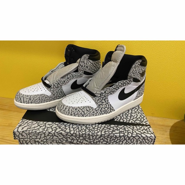 Jordan Brand（NIKE）(ジョーダン)のNike Air Jordan 1  White Cement ジョーダン メンズの靴/シューズ(スニーカー)の商品写真