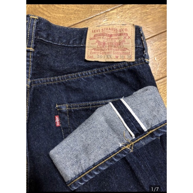 501(ゴーマルイチ)のLEVI'S 501XX 55501 米国製 リーバイス バレンシア工場 メンズのパンツ(デニム/ジーンズ)の商品写真