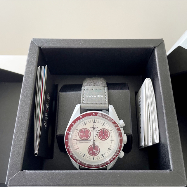 OMEGA - オメガ スウォッチ プルート Swatch OMEGA 新品Pluto 冥王星の