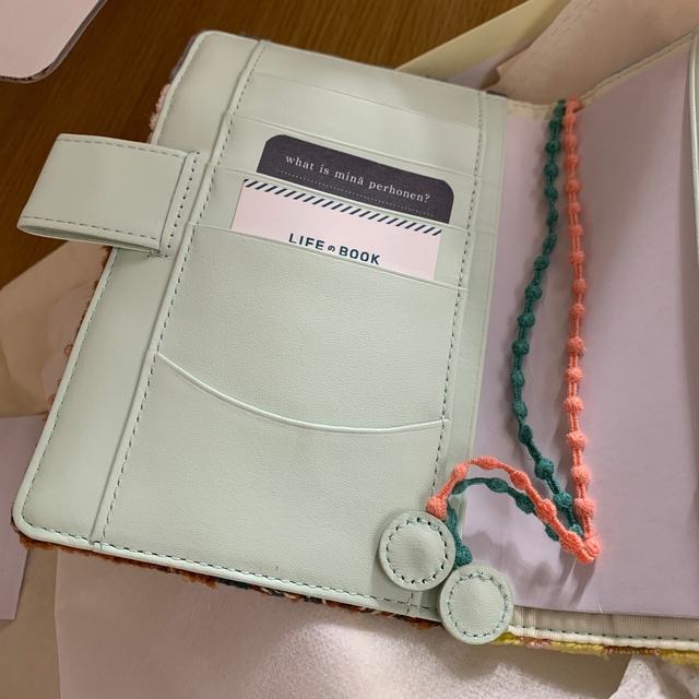 mina perhonen - ほぼ日手帳 ミナペルホネン カバー piece 2022 spring