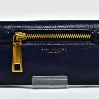 マークジェイコブス(MARC JACOBS)の鑑定済 正規品 マークジェイコブス MARC JACOBS 二つ折り 長財布(長財布)